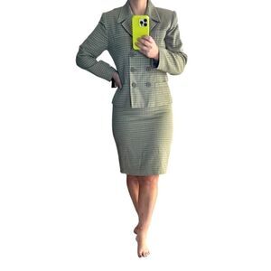 NWT Vintage 1998 Le Suit Petite 2-piece women's suit 8p